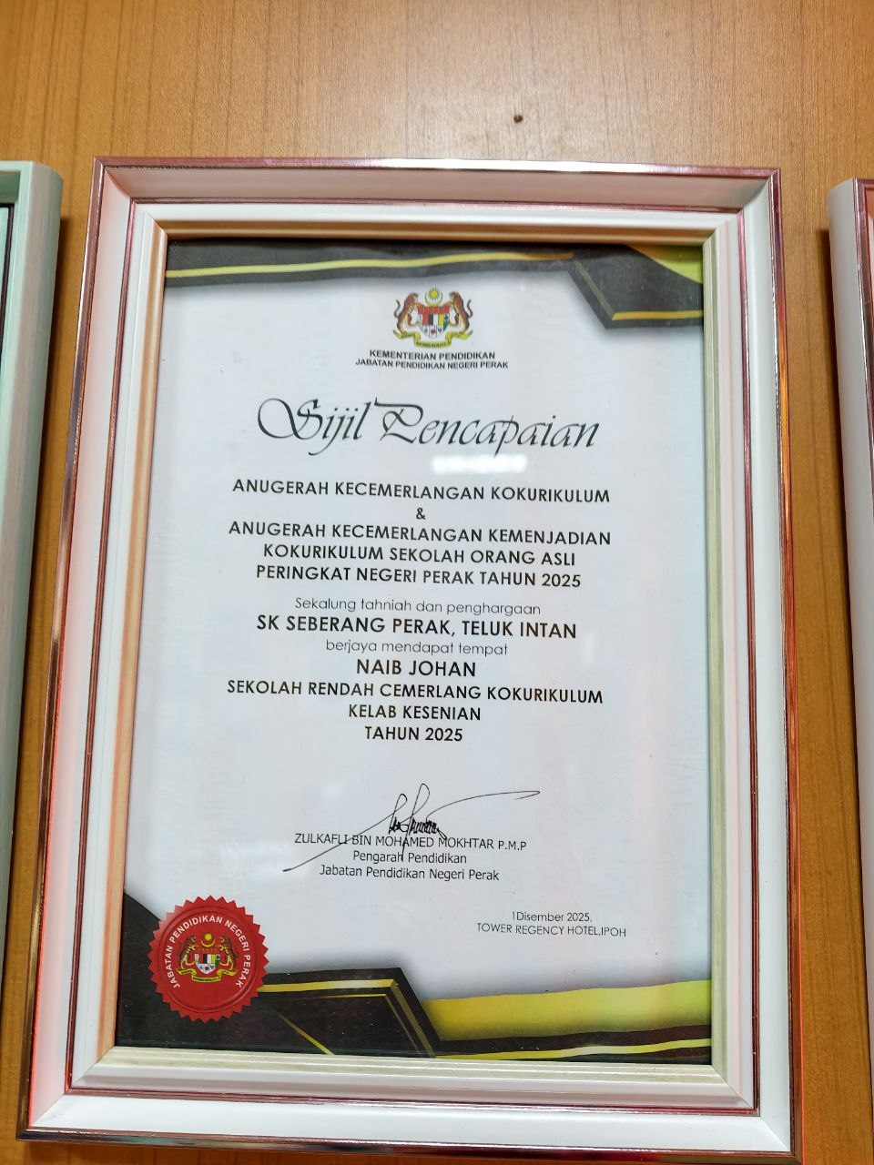 Naib Johan Kelab Kesenian Sekolah Orang Asli