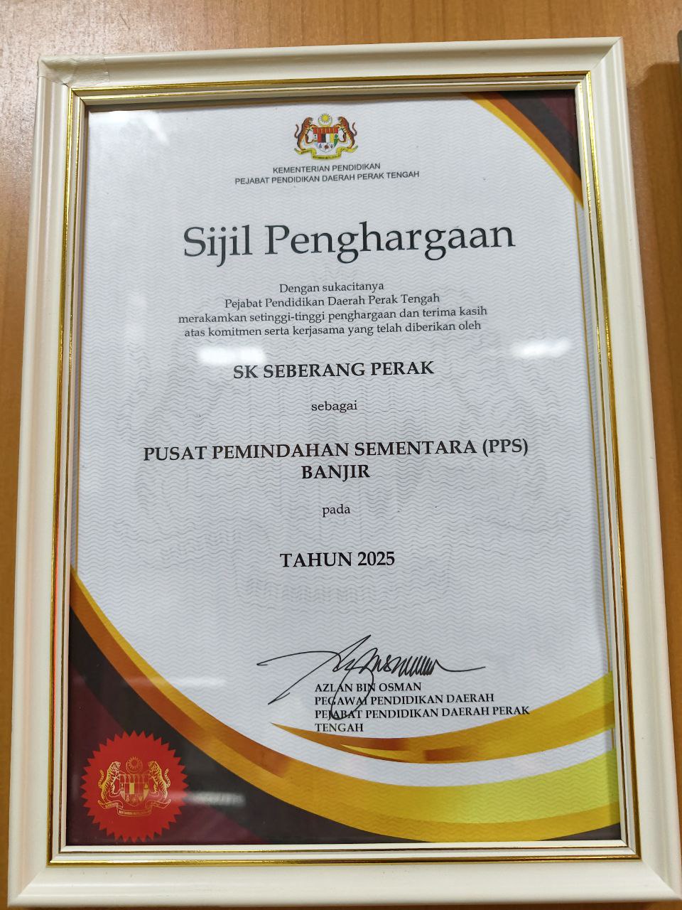 Pusat Pemindahan Sementara Banjir 2025