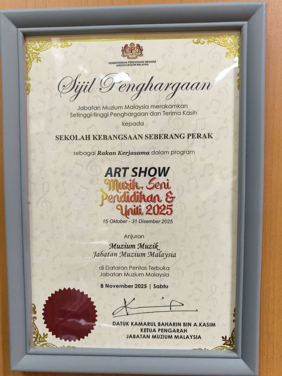 Rakan Kerjasama Art Show Muzik 2025
