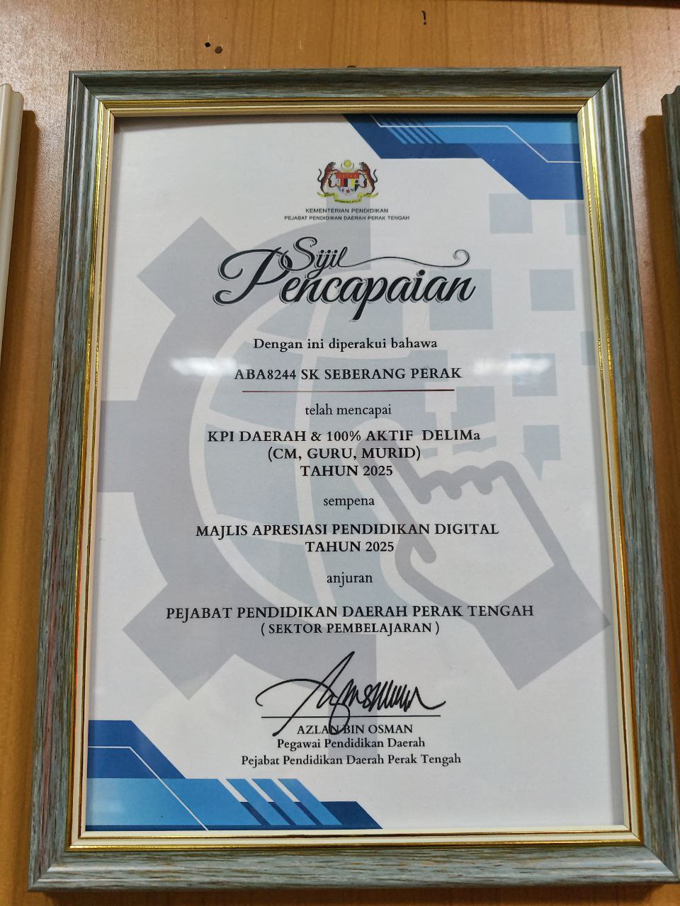 KPI Daerah dan 100% Aktif DELIMa 2025