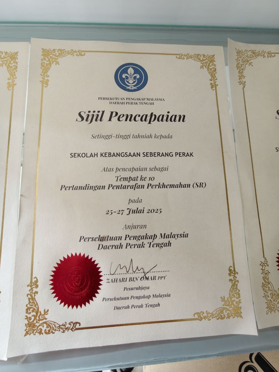 Tempat ke-10 Pentarafan Perkhemahan Pengakap